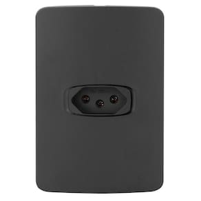Conjunto 1 Tomada 20A - Alumbra Gracia Black Maxx - Gbmx004