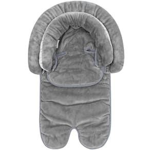 Almofada Para Carrinho E Bebê Conforto Buba Cinza