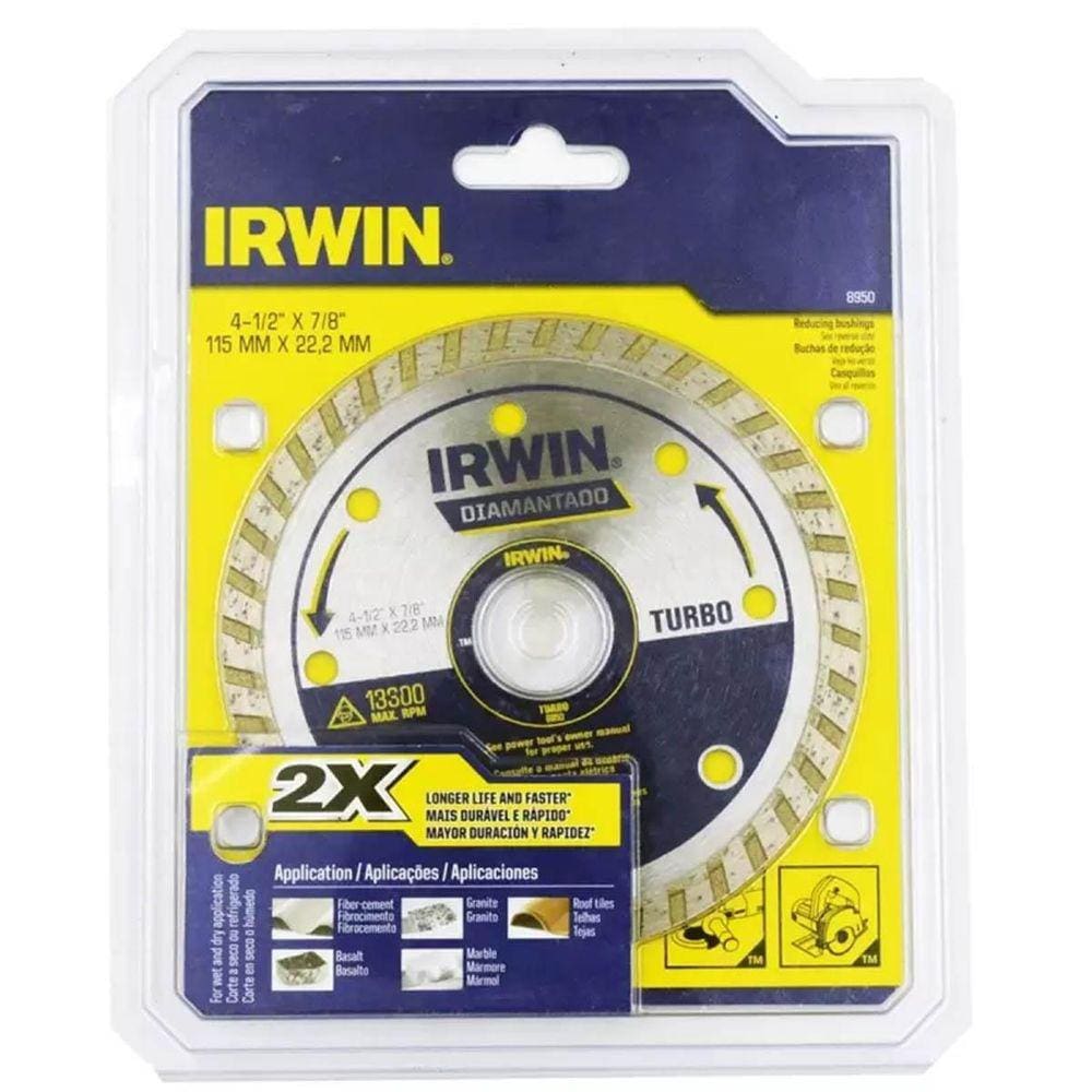 Disco Diamantado Premium Turbo 115Mmx22.22Mm Iw8950