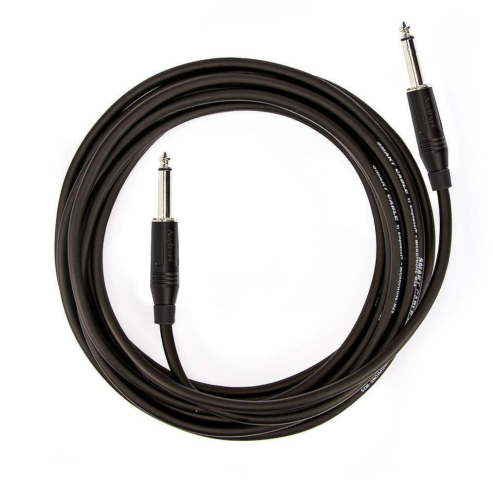Cabo P10 Black Amphenol - 5 Metros