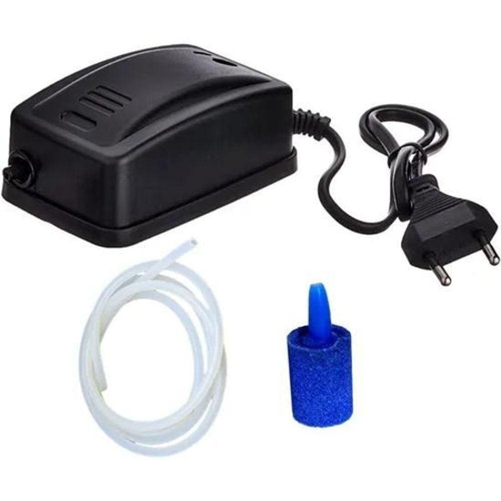 Compressor De Ar Boyu U-2800 2L/Min - 127V - Kit Completo