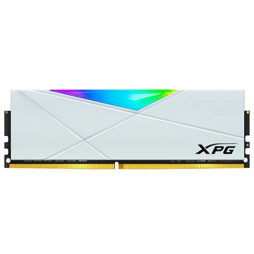 Memória RAM ADATA XPG Spectrix D50 DDR4 16GB 3200MHz RGB - Branco (AX4U320016G16A-SW50)