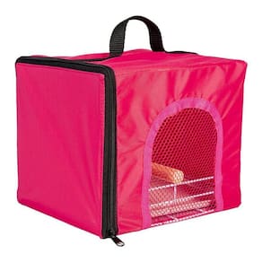 Bolsa Caixa De Transporte Calopsita Rosa Jel Plast