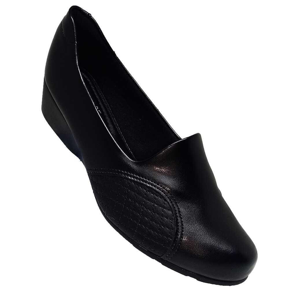 Sapato Modare Anabela 7014.229 Feminino - Preto