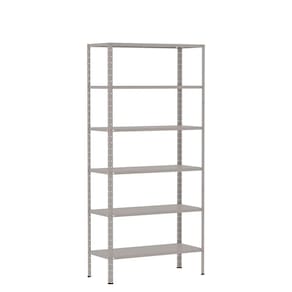Estante de Aço Leve 42 Cm Cinza - 10009