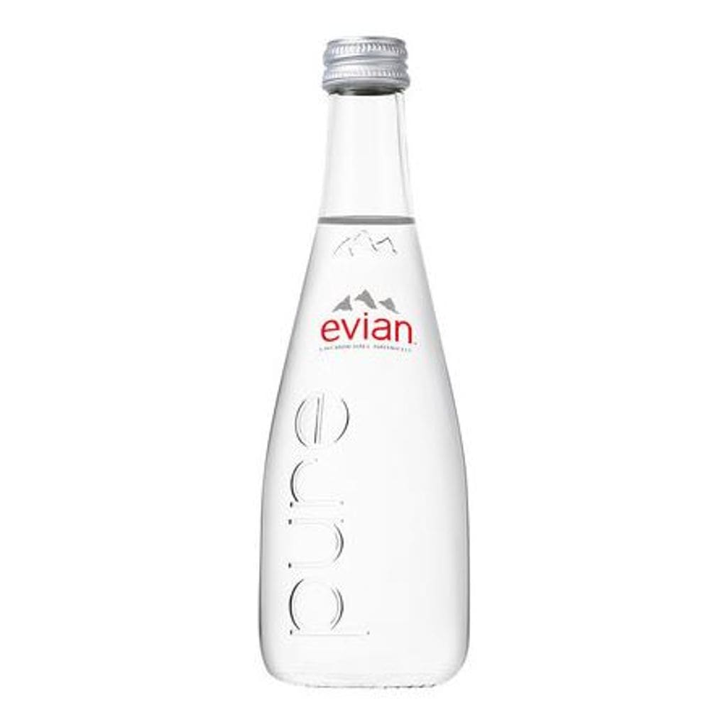Agua Evian sem GAS Vidro 330ML