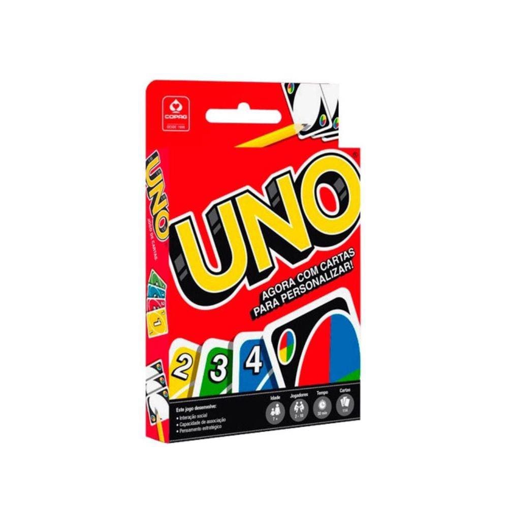 Uno Jogo De Cartas All Wild Mattel