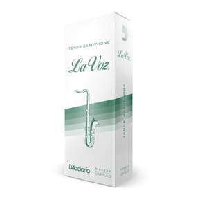 Palheta Sax Tenor M/H (Caixa Com 5) D Addario La Voz RKC05MH