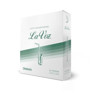 Palheta Sax Alto S (Caixa Com 10) D Addario La Voz RJC10SF