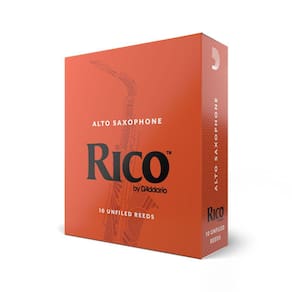 Palheta Sax Alto 2.5 (Caixa Com 10) D Addario Rico RJA1025