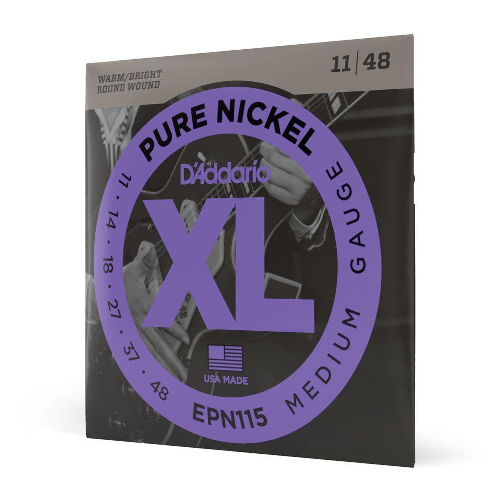 Encordoamento Guitarra .011 D Addario XL Pure Nickel EPN115