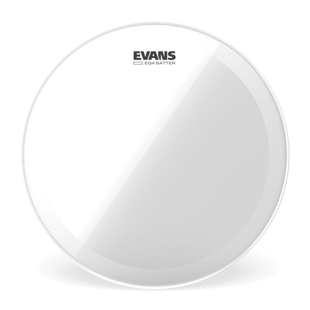Pele Para Bumbo EQ4 Transparente 18`` Evans BD18GB4