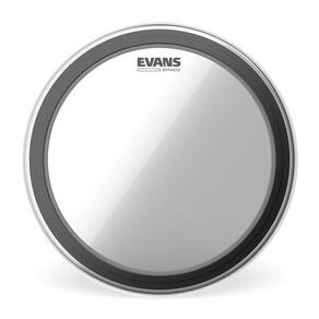 Pele Para Bumbo EMAD2 Transparente 24`` Evans BD24EMAD2