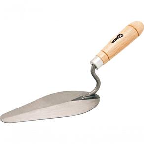 Colher Para Pedreiro 10" Oval Cabo Madeira - Nove54
