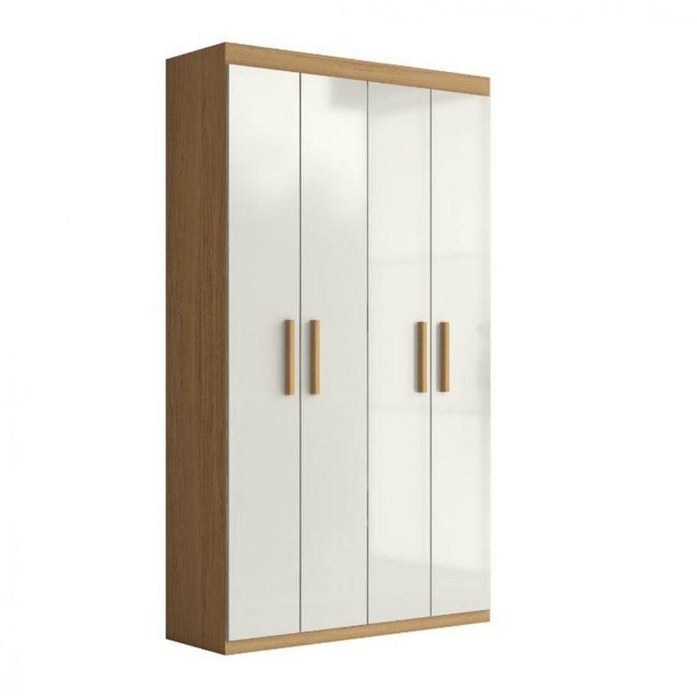 Armário Aramóveis Multiuso Com 4 Portas Atacama OffWhite