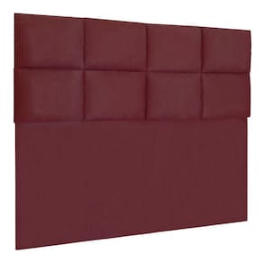 Cabeceira Modulada Queen 1,60m Lorena Suede Marsala