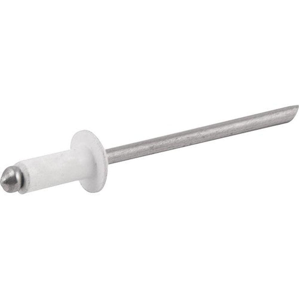 Rebite Alumínio Branco 3,2x12mm 312 Com 1000 Peças - Vonder