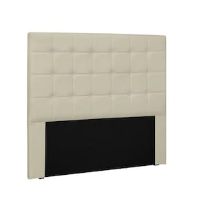 Cabeceira Verona Cama Box Casal 140 Cm Corino Bege