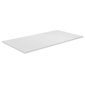 Tampo Para Balcão De Cozinha 100Cm Mdp Branco - Ajl Móveis
