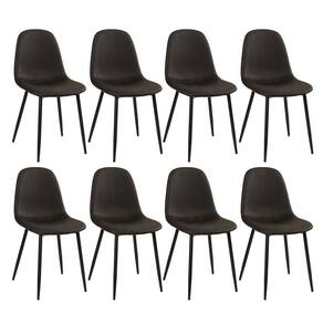 Kit - 8 X Cadeiras Estofadas Montana - Preto