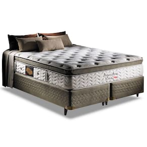 Conjunto Box + Colchão Imperatore Herval Queen 158x198x74