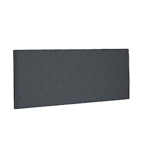Cabeceira Painel Dubai King 195cm Suede Cinza