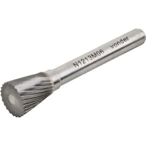 Lima Rotativa Cônica Invertida 12x5mm C/ Haste 6mm Vonder