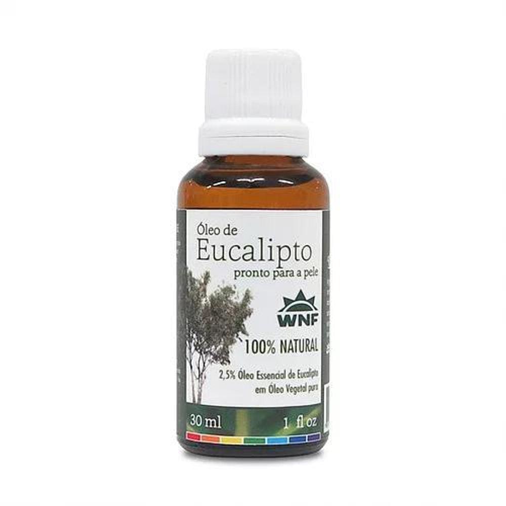 Óleo De Eucalipto Pronto Para Uso Direto Na Pele – Wnf 30Ml