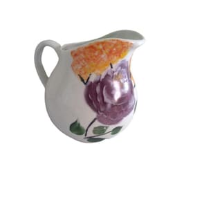 Jarra Porcelana Decorada Artesanal 1,5 Litro