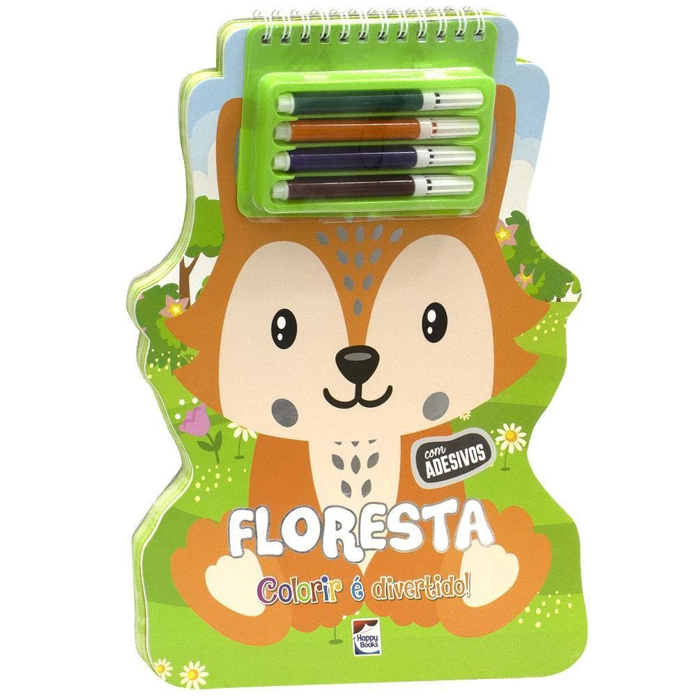 Colorir É Divertido! Floresta