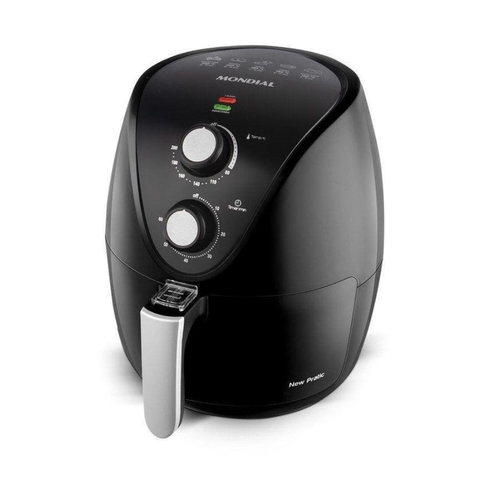 Fritadeira Elétrica Sem Óleo Air Fryer Mondial New Pratic AF31 3,5 L Preto 127v
