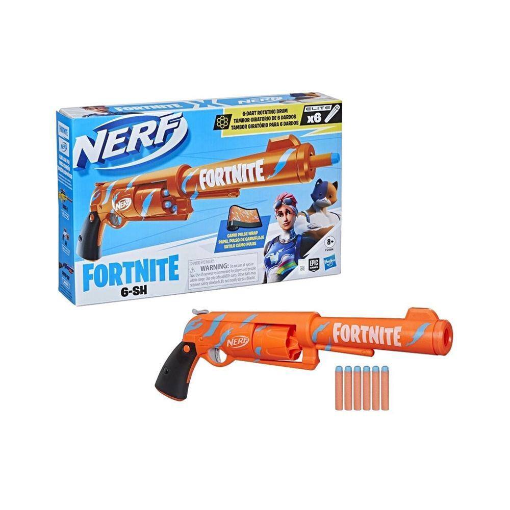 Lança-Dardos - Fortnite HR - Nerf - 6 Dardos - Hasbro