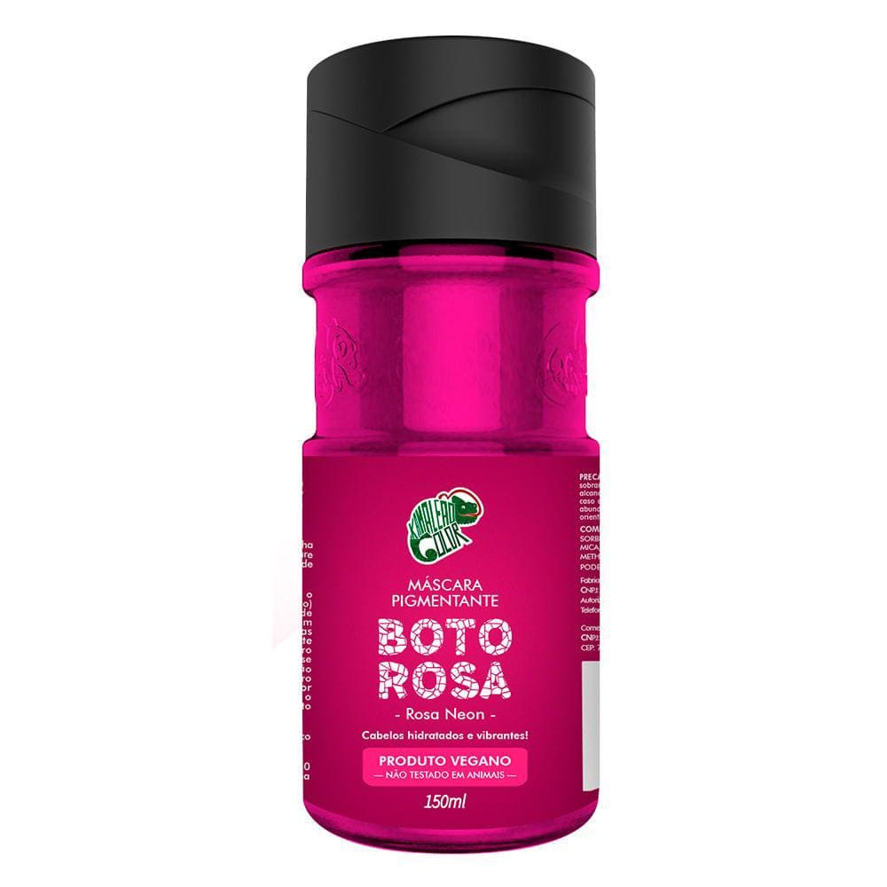 Máscara Pigmentante Kamaleão Color Boto Rosa 150ml