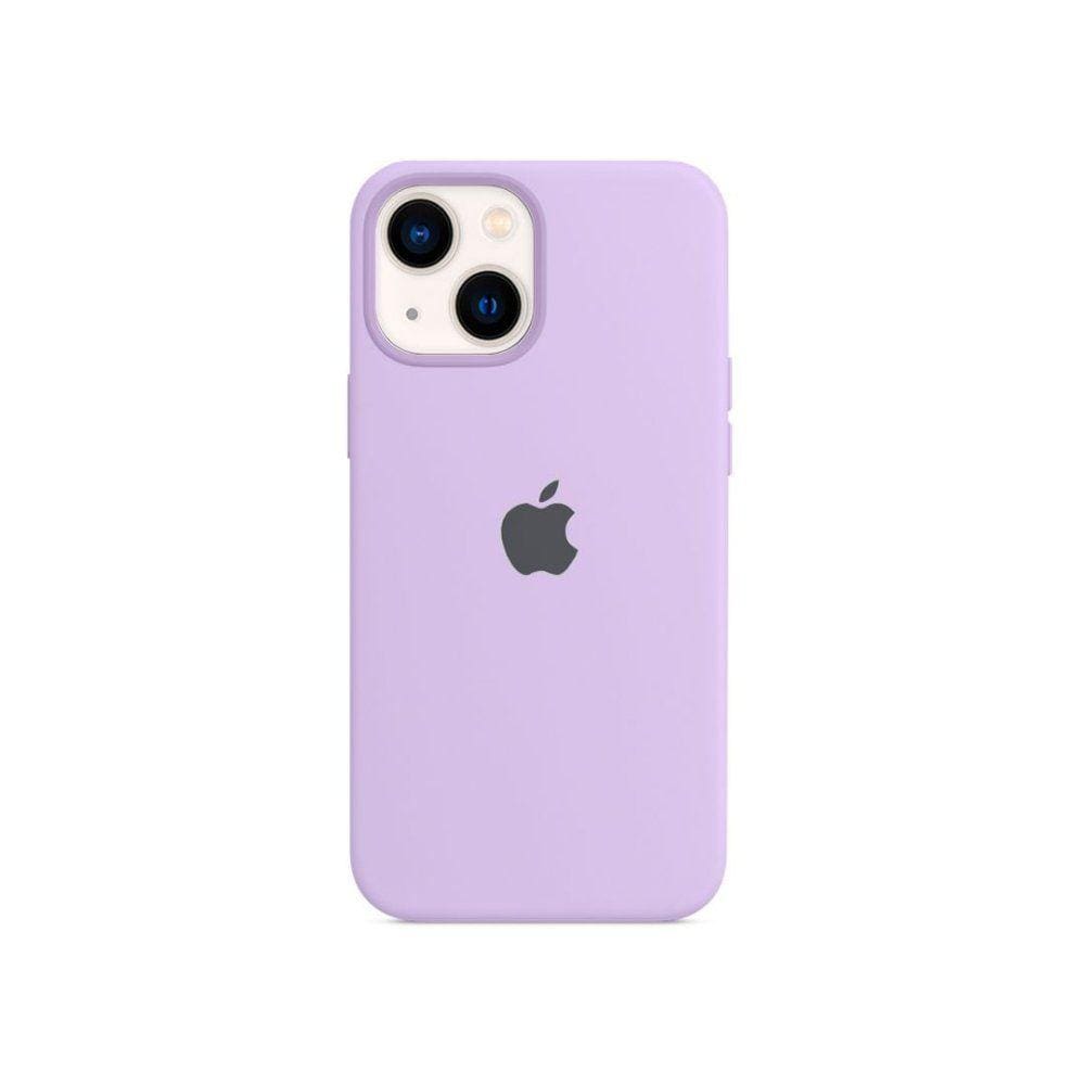 Capa Case Silicone Compatível para Phone 13 Lilás