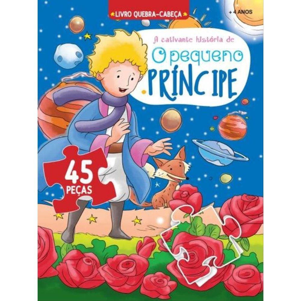 O Pequeno Príncipe Livro Quebra-Cabeça