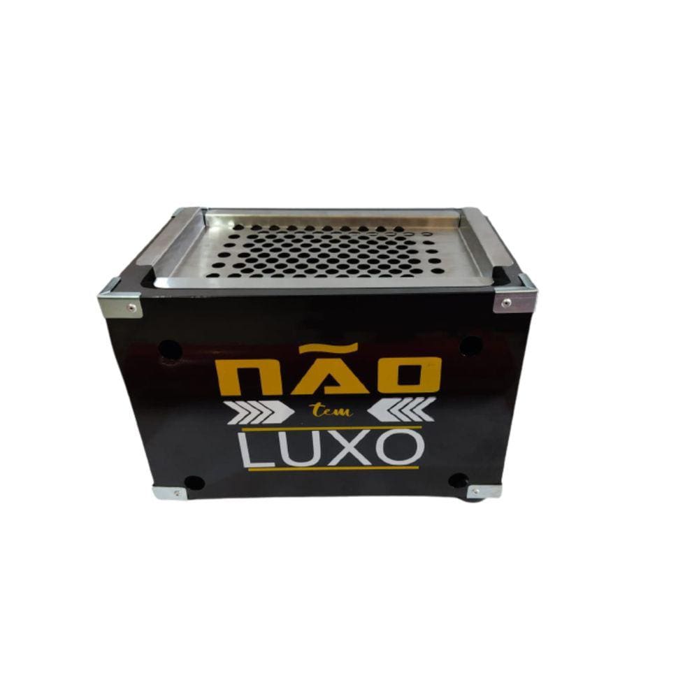 Churrasqueira Portatil Não Tem Luxo Camping Praia