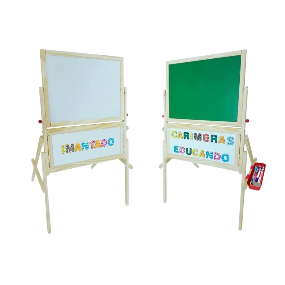 Quadro Lousa Infantil Magnetico Alfabeto Babebi Casas Bahia