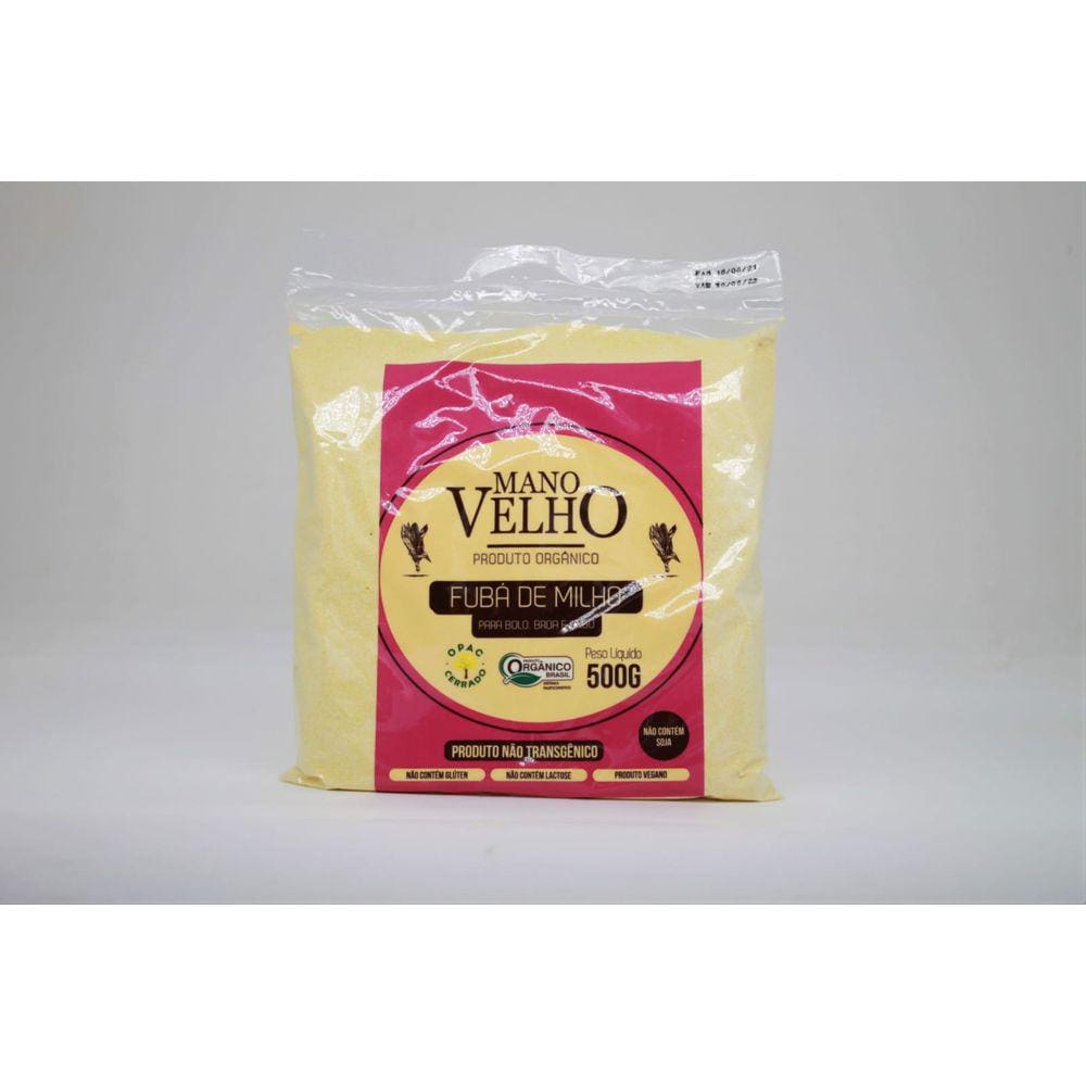 Fuba de Milho orgânico - Mano Velho