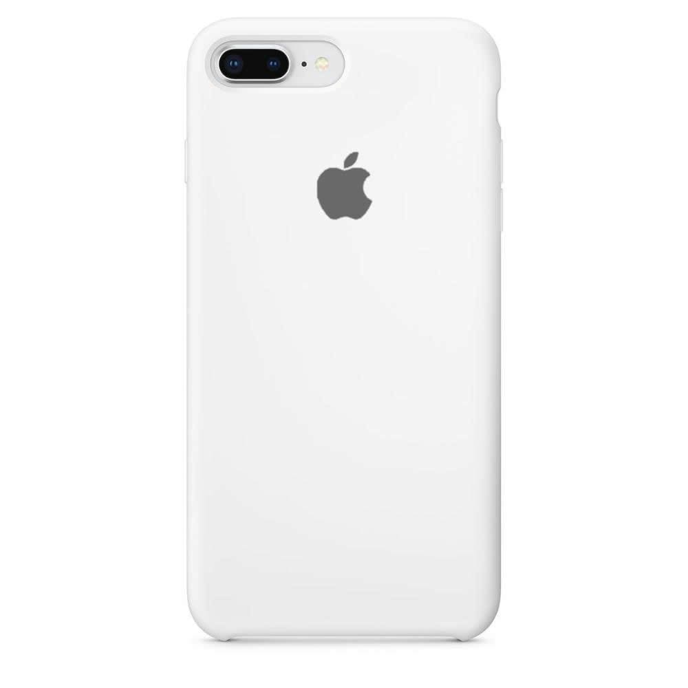 Capa Case Silicone Compatível para Phone 7/8 Plus Branco