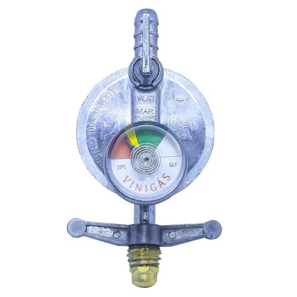 Regulador de Pressão Excel Rb 2kg/h com Indicador Vinigás