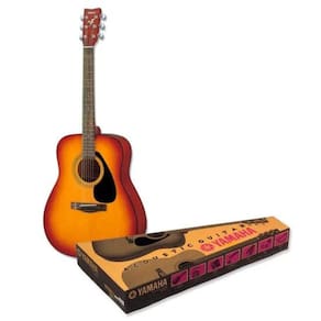 Kit Violão Yamaha F310P Acústico Folk Aço Western C/ Acessórios