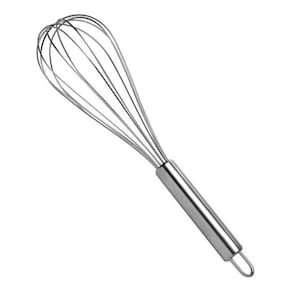 Batedor De Ovos Fouet Profissional Prateado De Aço Inox 27,5cm