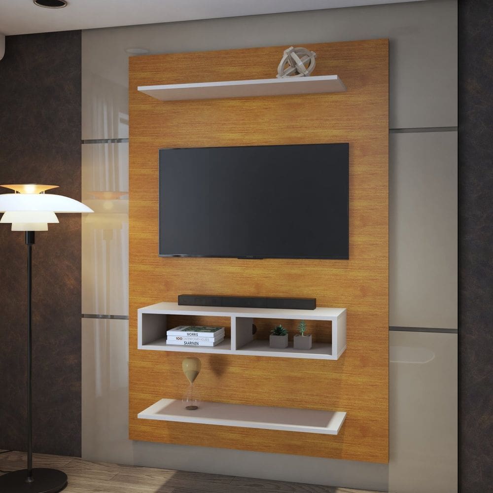 Painel para TV até 50 Polegadas com 2 Nichos Mister