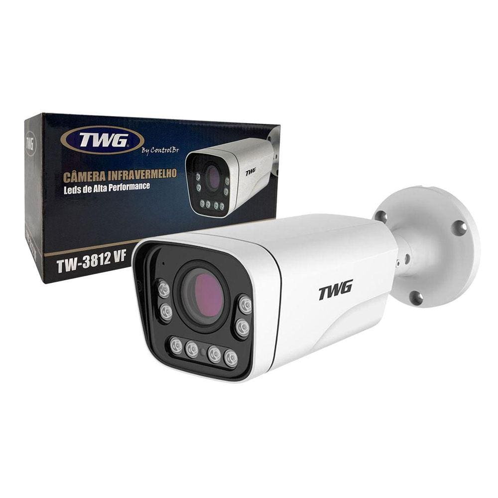 Câmera Bullet Twg Tw-3812 Vf, Varifocal Manual 2Mp Full Hd,
