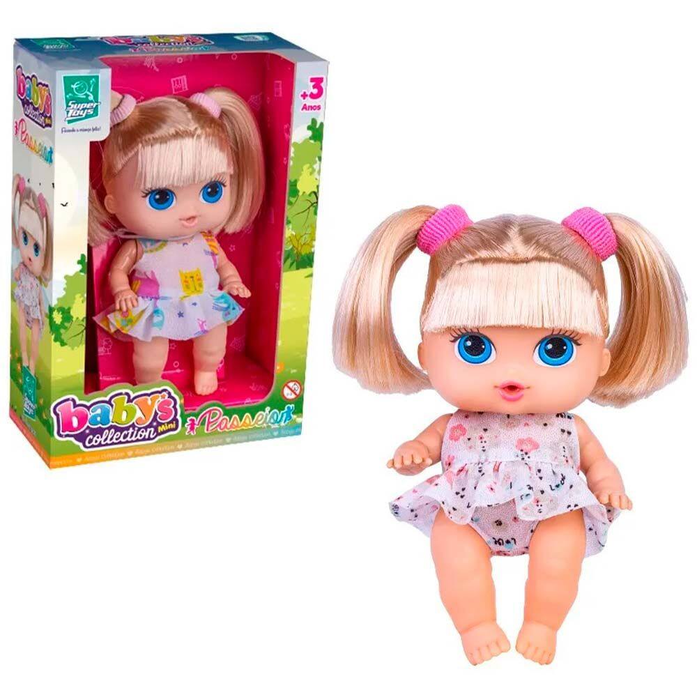 Boneca Articulada - 18 cm - Babys Collection | Casas Bahia