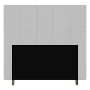 Cabeceira Cama Box Casal Leiria 140cm Corano Branco