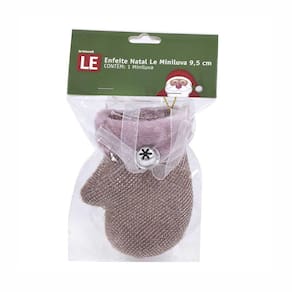 Enfeite Natal Le Mini Luva 9,5cm
