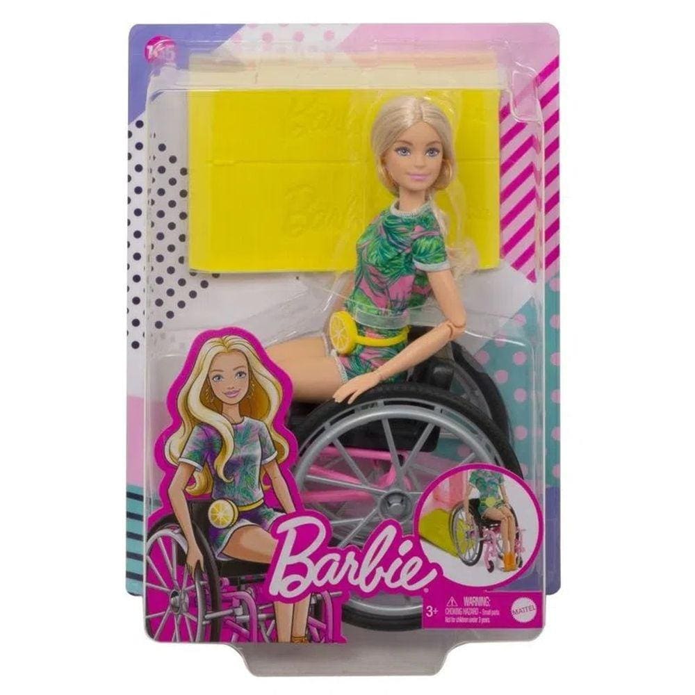 Boneca Barbie com Bicicleta Articulada - HBY28 - Mattel - Real Brinquedos