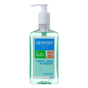 Sabonete Líquido Glicerinado Granado Bebê Erva Doce 250ml