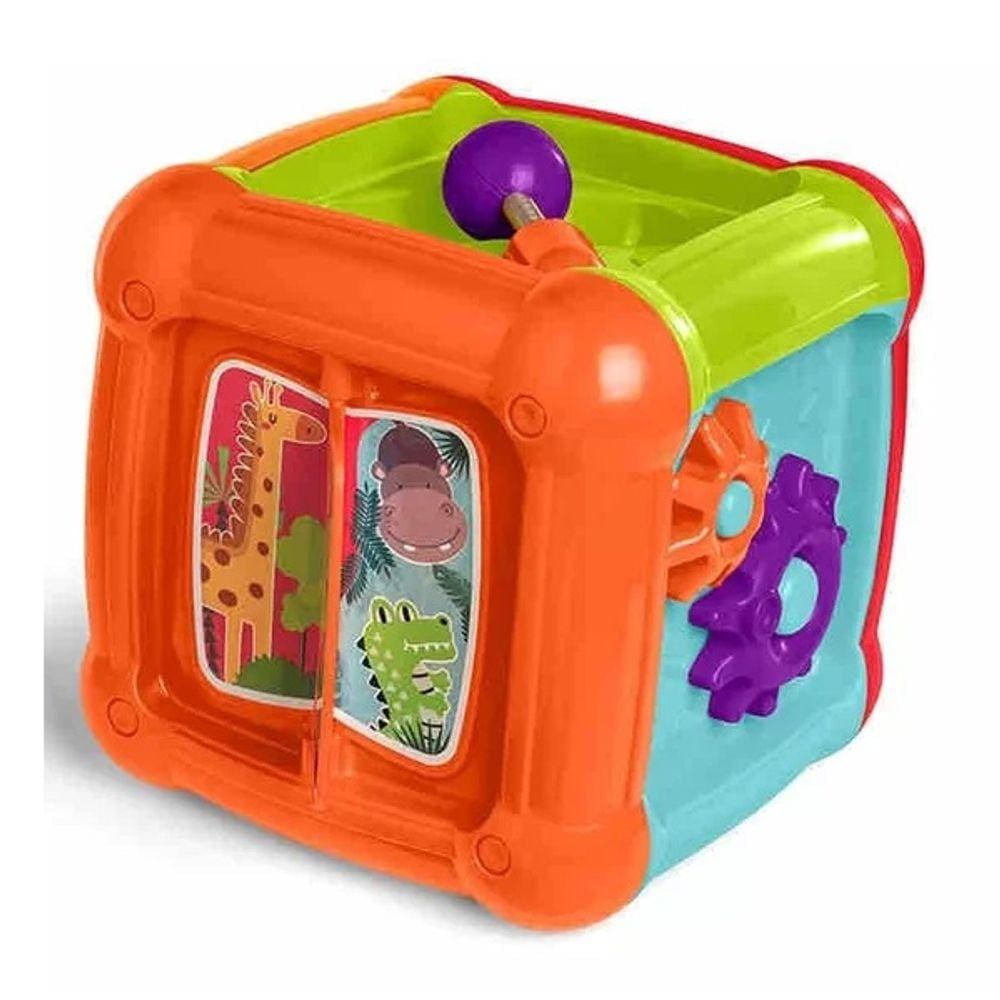Brinquedo Educativo para Bebe Cubo FUN Tateti 875